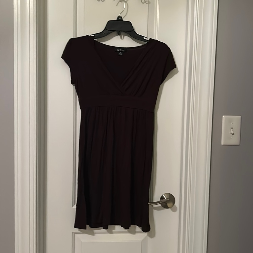 AGB brown mini dress.